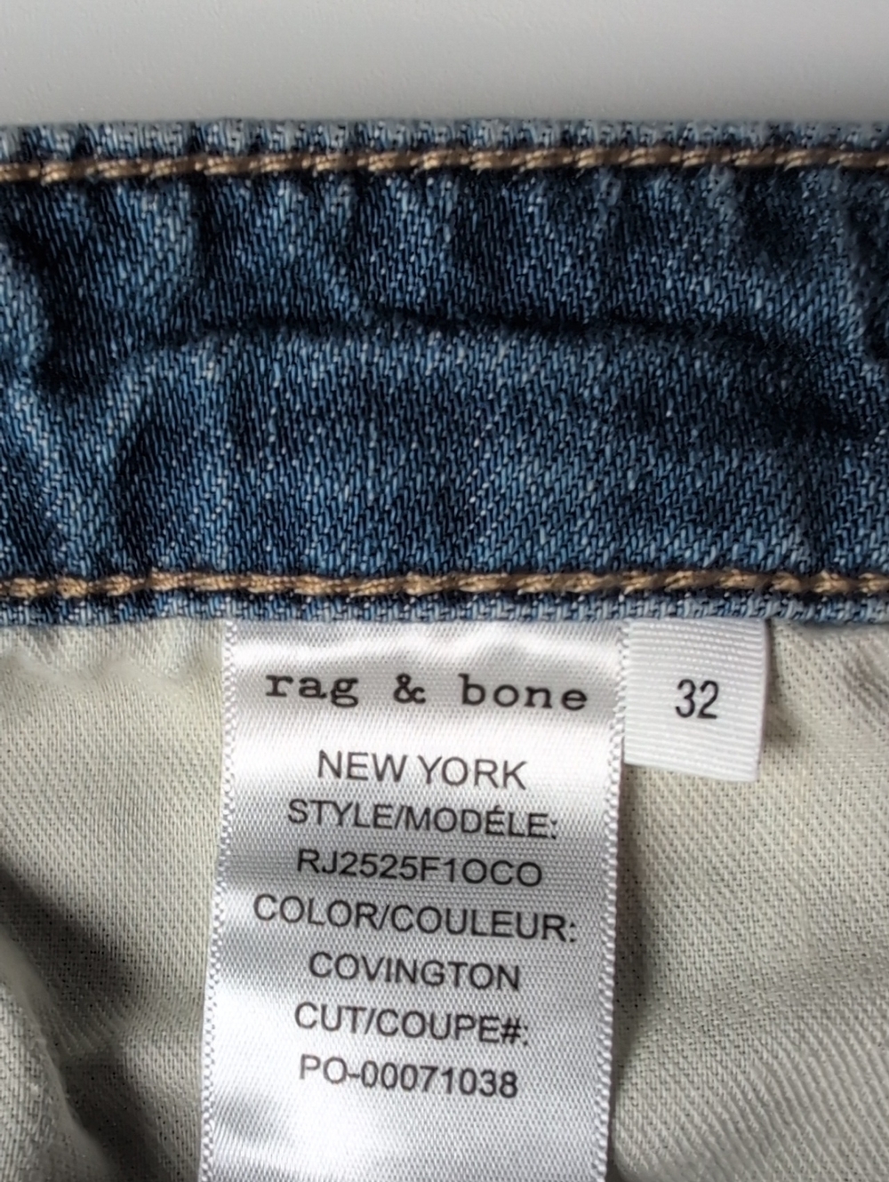 Rag &‎ Bone Lori mid rise wide leg jeans size 32 EUC - Picture 11 of 12